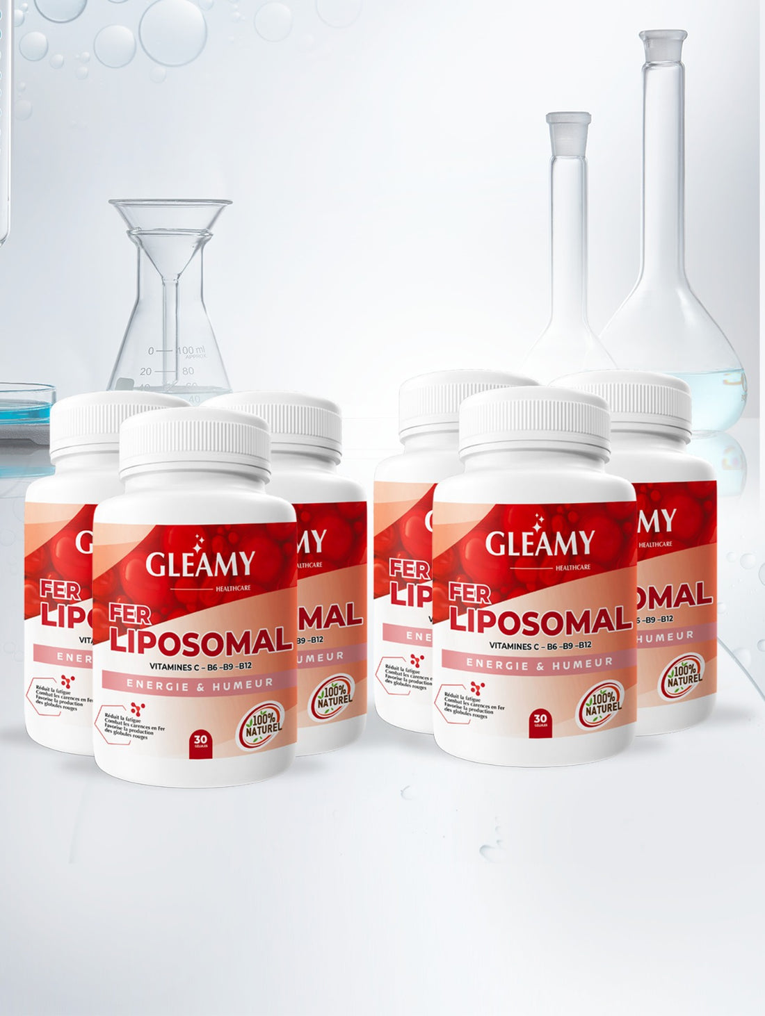 Cure 6 mois Gleamy Fer Liposomal