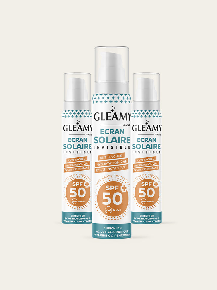 Trio Écran Solaire Invisible SPF50+
