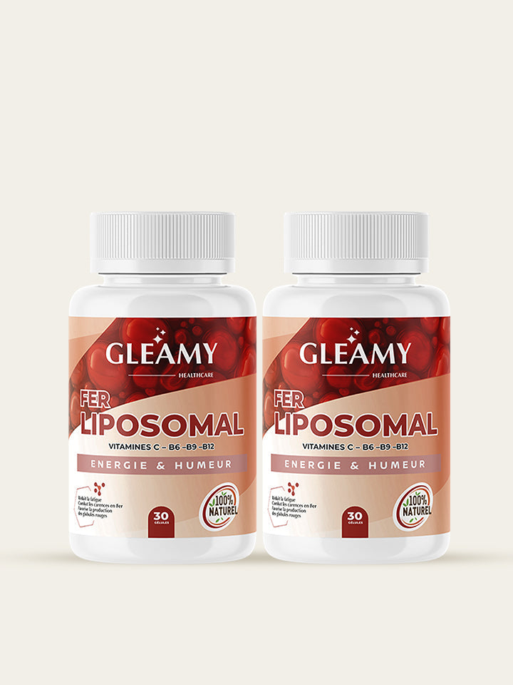 Fer Liposomal Gleamy — (2 Mois de Cure)