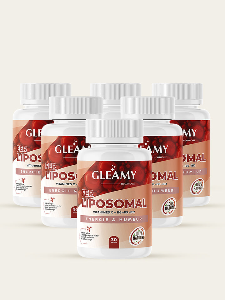 Fer Liposomal Gleamy — (6 Mois de Cure)