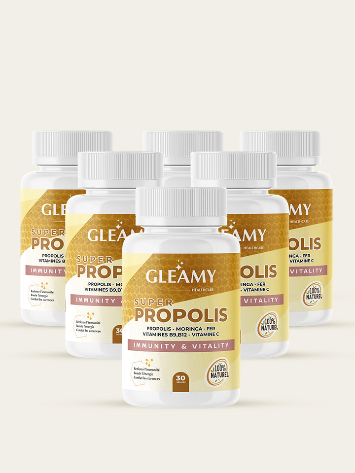 Gleamy Super Propolis — (6 Mois de Cure)